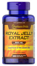 Puritan's Pride Royal Jelly 500 mg-120 Softgels