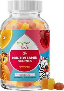 Phytoral Kids Vitamins Gummy Multivitamin Chewable Kids Gummy Vitamins for Mood Support Natural Energy Boost and Immune Support for Immune Gummies and Natural Multivitamin