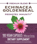 Nature's Way Echinacea Goldenseal, 900 mg per serving, 100 Capsules