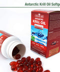 Natures Aid 500mg Krill Oil Capsules - Pack of 60 Capsules