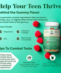 Sugar Gummy Vitamins For Teen Girls & Boys - Teen Vitamins For Boys 12-17 Gummies & Girls 12-17 For Enhanced Immunity Energy And Skin - Teen Multivitamin For Girls 12-17 And Boys With Magnesium