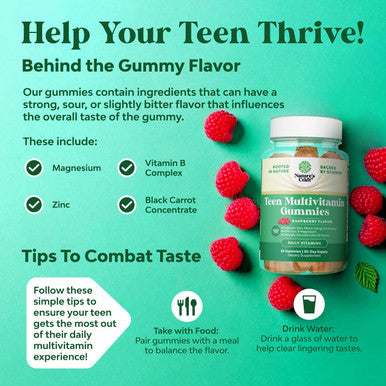 Sugar Gummy Vitamins For Teen Girls & Boys - Teen Vitamins For Boys 12-17 Gummies & Girls 12-17 For Enhanced Immunity Energy And Skin - Teen Multivitamin For Girls 12-17 And Boys With Magnesium