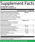 Super Enzymes Supplement 15 Vegan PlantBased Digestive Enzymes with Prebiotics Probiotics Bioperine Supports Gut Health Gluten Digestion Lactose Absorption Leaky Gut 60 Veggie Capsules