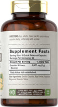 Carlyle Grass Fed Beef Kidney Supplement | 200 Capsules | 3000mg | Pasture Raised Desiccated Bovine Supplement | Hormone and Pesticide | Non-GMO Gluten | by Herbage Farmstead