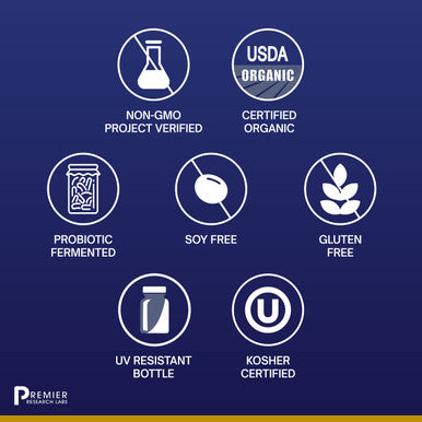 Premier Research Labs Fermented Turmeric Plus - Supports Liver Health, Digestion & Cardiovascular Function - Features Highly