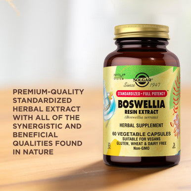 Solgar Boswellia Resin Extract Vegetable Caps 60 Ct