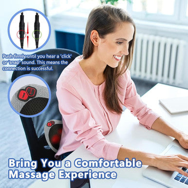 Shiatsu Neck Massage Pillow,Neck And Back Massager With Heat,Massage Pillow For Back, Neck, Shoulder, Leg, Foot, For Men Women Mom Dad, Stress Relax At Home Office And Car