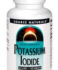 Potassium Iodide Source s Inc. 120 Tabs