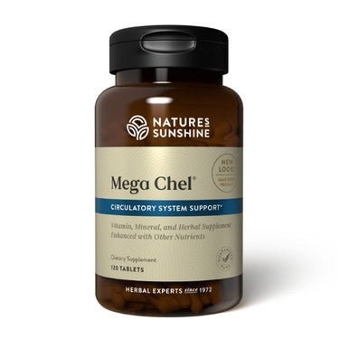 Nature'S Sunshine Mega-Chel, 120 Tablets, Complete Vitamin With Powerful Antioxidants, Herbs, Vitamins, Minerals, And Amino Acids