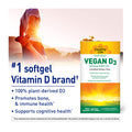 Country Life Vegan D3 5000 Iu 60 Softgels Certified Gluten Free Certified Vegan