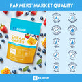 Equip Foods Clean Carbs | 15+ Fruits and Honey Superfood Powder | Post Workout Recovery Powder | Antioxidants Carbohydrate Supplement | Immune Support Carb Cleaner | 20 Servings Unflavored