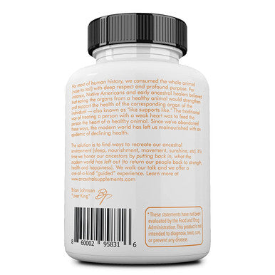 Ancestral Supplements Wild Caught Fish Eggs - Supports Brain, Heart, Fertility and Inflammatory Health (Whole Food Source of Omega-3 Fatty Acids, Vitamins D, K2 & A) 30-day supply
