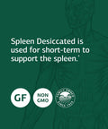 Standard Process Spleen Desiccated - Whole Food Immune Support, Spleen And Healthy Blood - Gluten Free - 90 Tablets