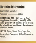 Solgar Selenium (Yeast-Free) 200 g 50 Tablets