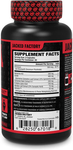GDA XT Glucose Disposal Agent Nutrient Partitioning Supplement Glucose Support w/ GS4 Chromax Chromium Berberine More Powerful Muscle Builder and Body Recomposition Agent 90 Veggie Capsules