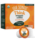 Four Sigmatic Mushroom Coffee K-Cups | Organic And Fair Trade Dark Roast Coffee With Lion S Mane Mushroom Powder & Yacon | Focus & Immune Support | Vegan & Keto | Sustainable Pods | 24 Count.