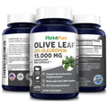 NusaPure Olive Leaf Extract (Non-GMO) 15000 mg - 20% Oleuropein - Vegetarian - Super Strength - No Oil