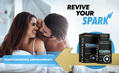 Flawless For Men Stamina | L-Arginine, L -Citrulline & Nitric Oxide Supplement For Men | Promotes Male Vitality, Blood Flow And Endurance | 60 Capsules