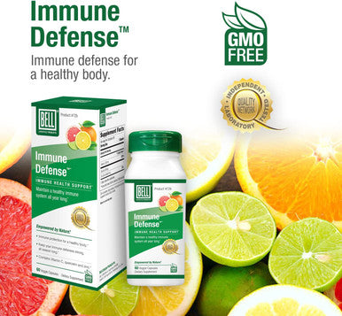 Bell Immune Defense Immune Support Supplement A Natural Herbal Supplement To Protect Boost The Immune System Unique Blend Of Vitamin C Zinc And Quercetin Sold Directly By The Manufacturer