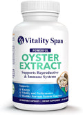 Oyster Extract Pure Highly Concentrated Supplement For Men and Women Supports Energy and Immune Boost Zinc Taurine Amino Acids And Vitamins 500 Mg 60 Veg Capsules Made In Usa