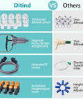 Ditind Cupping Therapy Set, 18 Pcs Cupping Set, Professional Cupping Kit For Massage Therapy, Portable Cupping With Case, Pump Suction Cups For Cellulite Muscle Pain Relief Physical Therapy.