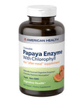 American Health Papaya Enzyme With Chlorophyll Chewable Tablets, 600 Count