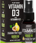 Onnit Labs Vitamin D3 Spray K2 Passion Fruit Guava 0.8 Fl Oz