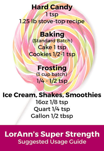 Lorann Oils Candy and Baking Flavoring Amaretto Bottle (2/ Pack), 0.125 Ounce