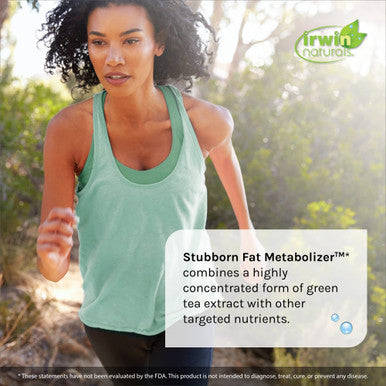 Irwin Naturals Thermo-Burn Stubborn Fat Metabolizer - 60 Liquid Soft-Gels - Combines Green Tea Extract (Egcg), Mct Oil & Caffeine - 20 Servings