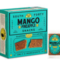 South 40 Snacks Tropical Pineapple Mango Lime Fruit Bar, just 3 Ingredients, Real Dried Fruit Leather (35g Bar, Pack of 18)