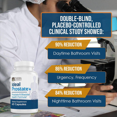 Advanced Men'S Prostate Support By Ideal Prostate Plus With Saw Palmetto, Lycopene And More For Natural Prostate Relief