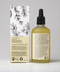 Forest & Shore Hair Growth Oil 100% Natural Hair Oil with Caffeine Biotin Castor Oil Argan Oil Coconut Oil and Rosemary Oil Effective Thickening Mask & Hair Loss Treatment