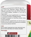 Best Naturals L-Arginine NO Booster Triple Strength 1300 mg Serving 120 Veg Capsules (120 Count (Pack of 1))