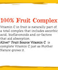 Nature's Way Alive! Vitamin C Powder, USDA Organic, 100% from Acerola, Kiwi, Lycium (Goji) Amla, Vegetarian, 4.23 oz.