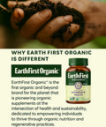 EarthFirst Organic Women's Multi Once Daily Women's Multivitamin Iron Vitamin B12 and More 19 Vitamins from Herbs and Superfoods 30 Count