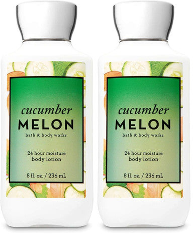 Bath & Body Works Shea & Vitamin E Lotion Cucumber Melon 8 Oz