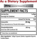 Osasuna Liposomal Astaxanthin Supplement 24Mg 60 Softgels