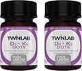 Twinlab Vitamin D3 1000 + K2 Dots Bone and Heart Health Immune Support 25 mcg 60 Tablets 1000 IU 2 Pack
