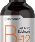 Horbaach Vitamin B12 Methylcobalamin Spray 5000 mcg 2 oz
