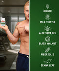 Century Systems The Cleaner Detox, Powerful 14-Day Complete Internal Cleansing Formula For Men, Support Digestive Health, 104 Vegetarian Capsules