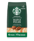 Starbucks Ground Coffee, Flavored Hot or Iced Coffee, Maple Pecan, 17 oz ÃƒÂ¢Ã¢â€šÂ¬Ã¢â‚¬Â¹