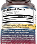 Amazing Nutrition Formulas L-Glutathione 500 Mg 120 Veggie Capsules | Non-GMO | Gluten | Made in USA | Suitable for Vegetarians