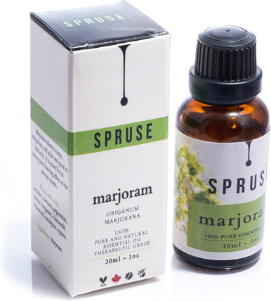 SPRUSE Marjoram Essential Oil - 30ml - 100% Natural Undiluted