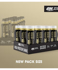 Optimum Nutrition On High Protein Shake Bottles Vanilla 12X500Ml