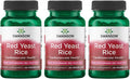 Swanson Made with Organic Traditional Red Yeast Rice 600 Milligrams 60 Veg Capsules (3 Pack)