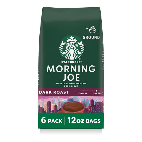 Starbucks Ground Coffee, Dark Roast Hot or Iced Coffee, French Roast, 28 oz