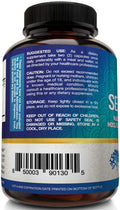 NutriFlair Irish Sea Moss 1600mg, 120 Capsules - Wildcrafted Raw Moss Powder with Bladderwrack & Burdock Root