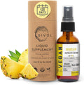 Organic Raw Bromelain Mist-Liquid Pineapple Extract - Enhanced Potency 500Mg, For Kids & Adults - For Digestive Health, Inflammatory Response, And Healing - Non-Gmo - 60Ml 120 Day Supply