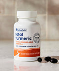 NativePath Turmeric Curcumin with Black Seed Oil - Advanced Antioxidant & Joint Support Supplement - Premium Turmeric Softgels with Enhanced High Absorption Non-GMO & Gluten-Free 60 Softgels