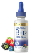 Carlyle Vitamin B12 Sublingual | 10,000Mcg | 2 Fl Oz | Vegetarian, Non-Gmo, Gluten Free Liquid